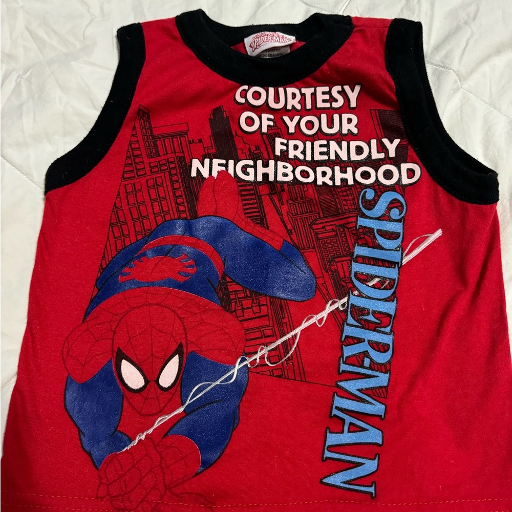 Marvel Spiderman tank top - Picture 2 of 2